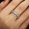Silver Vintage Gothic Punk Skull Ring
