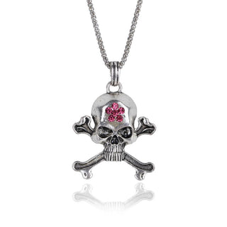 Skull Copper Pendant Necklace - designfullprint