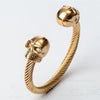 Skull Skeleton Biker Bangle Bracelet - designfullprint
