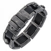 Skull Leather Chain Bracelet - designfullprint