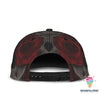Skull Gift Red Skull Snapback Hat HG
