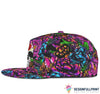 Skull Gift Gift For Hippie Skull And Mandala Party Snapback Hat HG