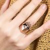 Vintage Spartan Mask Skull Biker Rings