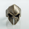 Vintage Spartan Mask Skull Biker Rings