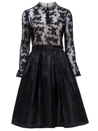 Gothic See-Through Lace Dress