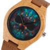 Skull Wood Watch - designfullprint
