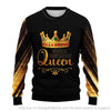 Black Pride The Black Queen Social Distance Queen Personalized Sweater Unisex US Size HG Black And Proud 365