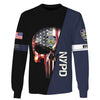 NYPD US Unisex Size Hoodie Zipup Longsleeve T-shirt NYPD Sweatshirt NYPD Pullover nypd hoodie