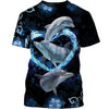 Dolphin Lovers Dolphin Hoodie US Unisex Size Hoodie Longsleeve Zipup