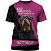 Rottweiler Lover Never Underestimate An Old Woman With A Rottweiler US Unisex Size Hoodie Long sleeve Tshirt Zip-up Pullover