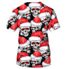 Skull Gift Skull Christmas Funny Skull Multiple Types Christmas Hoodie T-shirt Long Sleeve US Unisex size
