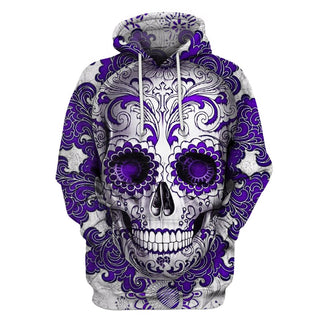 Skull 3D Hoodie 03 - designfullprint