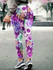 Floral Skull 3D Legging 02 - designfullprint