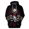 Deathmort Skull 3D Hoodie - designfullprint