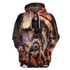 Deathmort Skull 3D Hoodie 02 - designfullprint