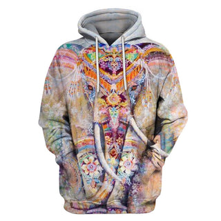 Mandala Yoga Art Hoodie 02