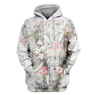 Mandala Yoga Art Hoodie 04
