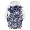 Mandala Pug Art Hoodie 01