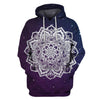 Mandala Yoga Art Hoodie 05