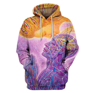 Mandala Spirit Art Hoodie 01