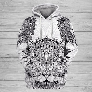 Unisex Mandala Art Hoodie 09 - designfullprint