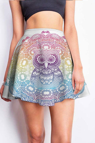 Mandala Art 3D Skirt 03