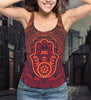 Mandala 3D Woman Tank 04