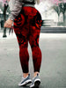 Skull Art 3D Leggings 05 - designfullprint