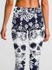 Skull Art 3D Leggings 01 - designfullprint