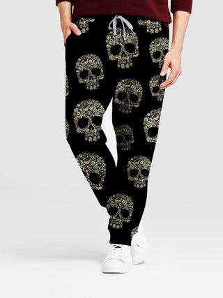 Skull 3D Art Pants 007 - designfullprint