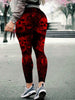 Skull Art Leggings 06 - designfullprint