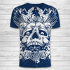 Skull 3D Art T-Shirt 002 - designfullprint