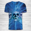 Skull 3D Art T-Shirt 003 - designfullprint