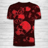 Skull 3D Art T-Shirt 005 - designfullprint