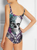 Skull 3D Art Monokini 002 - designfullprint