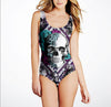 Skull 3D Art Monokini 002 - designfullprint