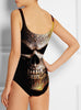 Skull 3D Art Monokini 003 - designfullprint