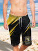 Army Forces Art Ultra-light Drawstring Shorts for Men - AIRBORNE FORCE PARATROOPERS 001 - designfullprint
