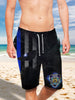 Ultra-light Drawstring Shorts for Men - POLICEMAN Police Dept. - designfullprint