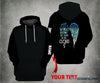 She Is The Anchor He Is The Wings Valentine Gift For Him For Her Valentine Hoodie Couple Hoodie Personalized Unisex Hoodie HG