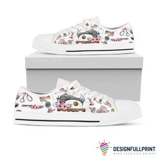Sewing Machine LowTop Canvas Shoes NHD