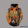 Gift For Hunting Lover Bear Hunting Unisex Hoodie