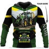 Multicolor Agrimotor Tractor Im A Farmer Personalized Unisex Hoodie HG Tratters Gift For Farmer