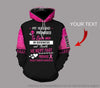 Personalized Breast Cancer Awareness My Husband Promised To Love Me US Unisex Size Hoodie HG