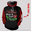 Its A Christmas Movie And Hot Chocolate Personalized Unisex Hoodie