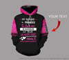 Personalized My Husband Kept That Promise Breast Cancer Awareness US Unisex Size Hoodie HG