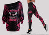 I Am A Farmer I Dont Stop When Im Tired I Stop When Im Done Off Shoulder Long Sleeves Top and Leggings Set HG Gift For Farmer