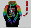 Rainbow Goodbye 2020 Hello 2021 Personalized Unisex Hoodie HG
