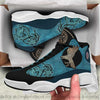 Gift For Viking Lover Gift For Wolf Lover Viking Compass Bird And The Monster Wolf JD 13 Shoes HG