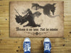Gift For Dragon Lover Gift For Gamer Dragon Warrior Roll For Initiative Doormat